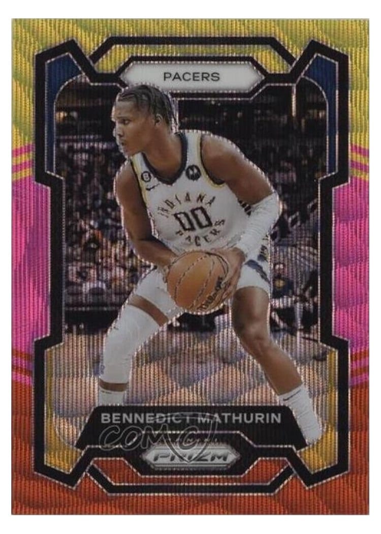 2023-24 Panini Prizm Base Set Bennedict Mathurin #14 card