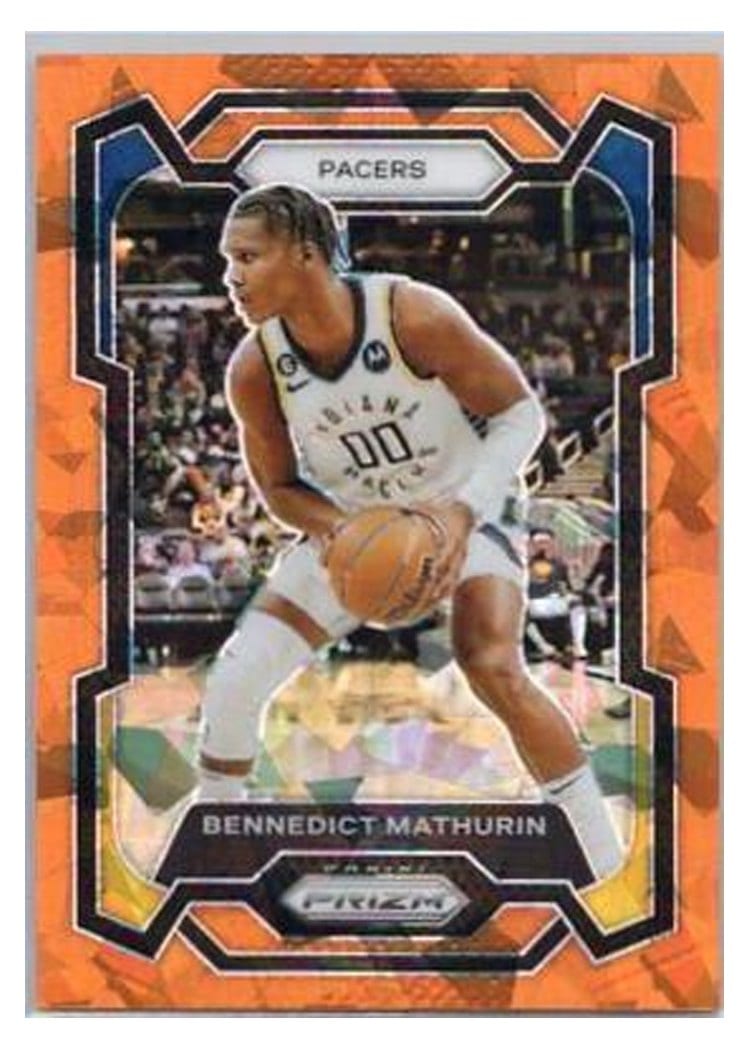2023-24 Panini Prizm Base Set Bennedict Mathurin #14 card