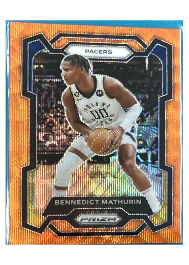 2023-24 Panini Prizm Base Set Bennedict Mathurin #14 card