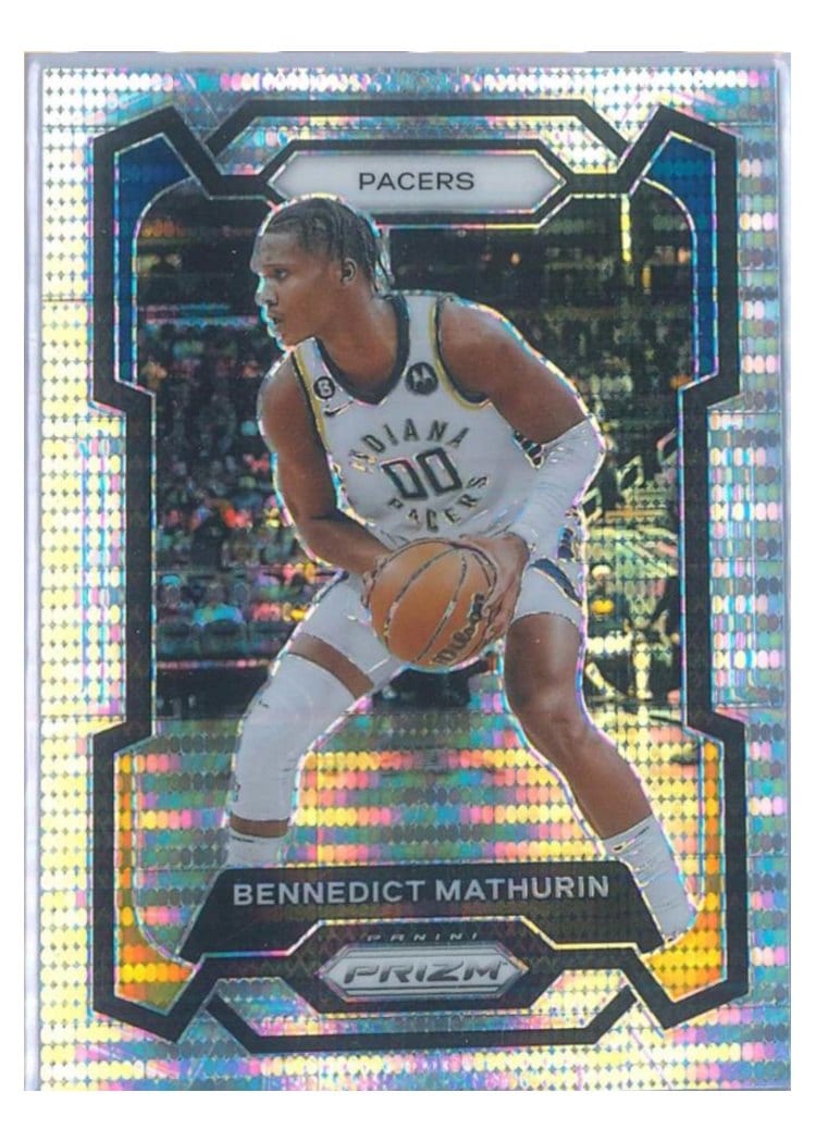 2023-24 Panini Prizm Base Set Bennedict Mathurin #14 card