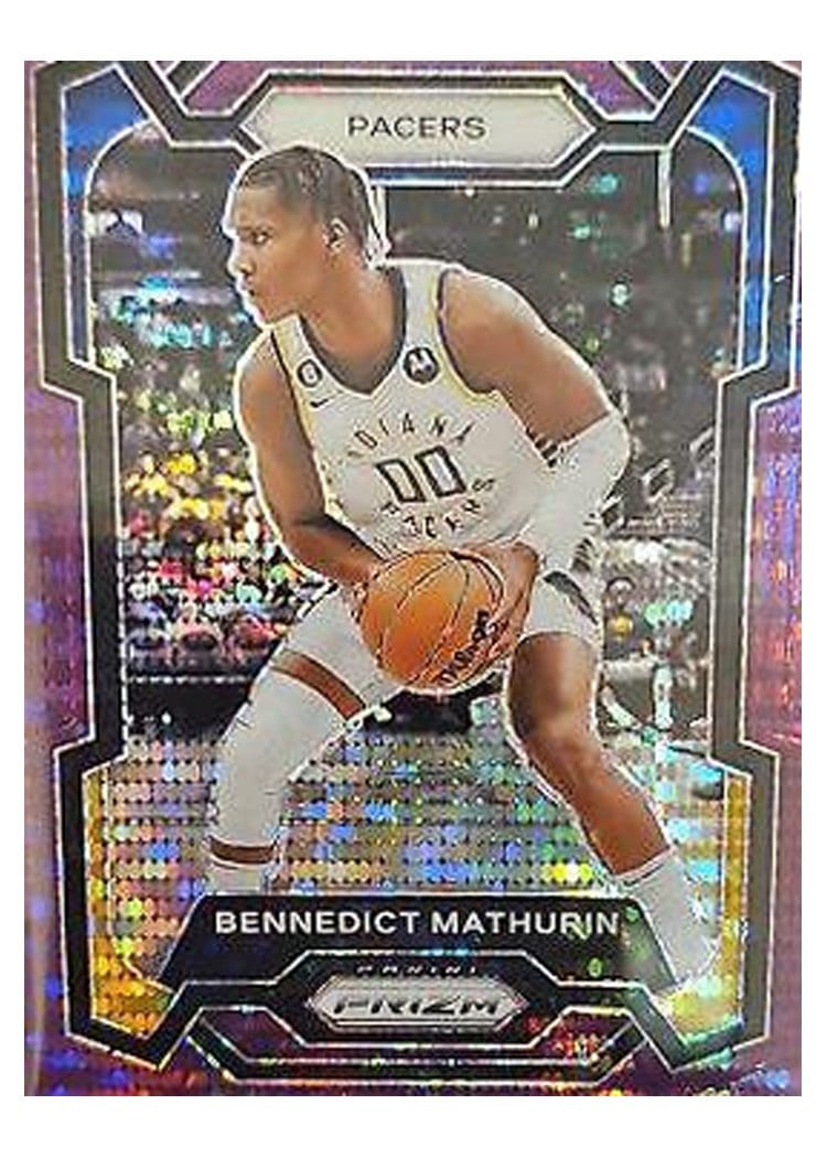 2023-24 Panini Prizm Base Set Bennedict Mathurin #14 card