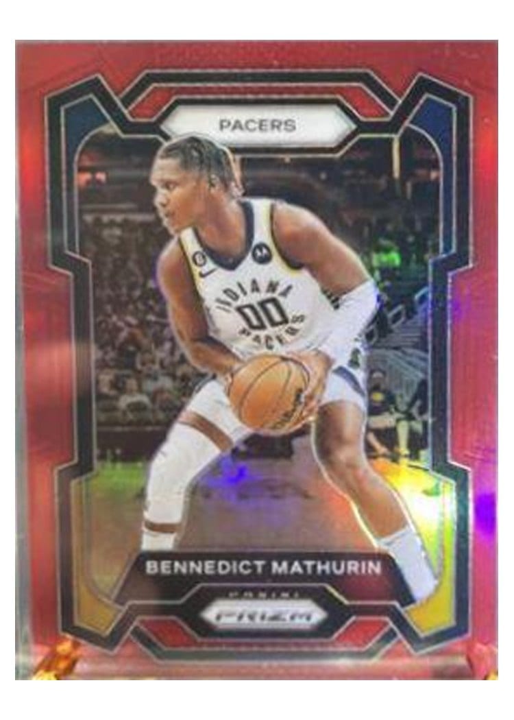 2023-24 Panini Prizm Base Set Bennedict Mathurin #14 card