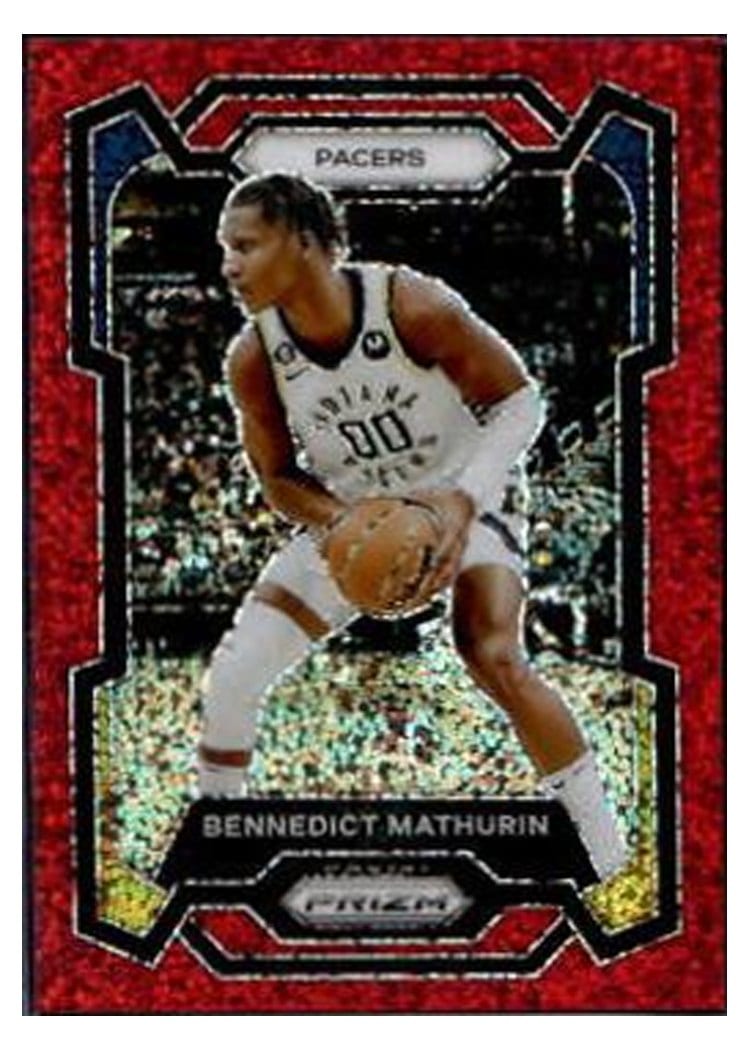 2023-24 Panini Prizm Base Set Bennedict Mathurin #14 card