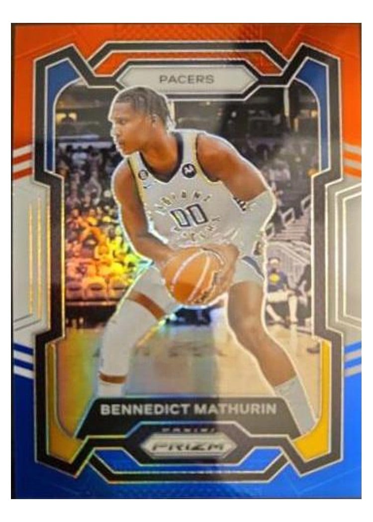 2023-24 Panini Prizm Base Set Bennedict Mathurin #14 card