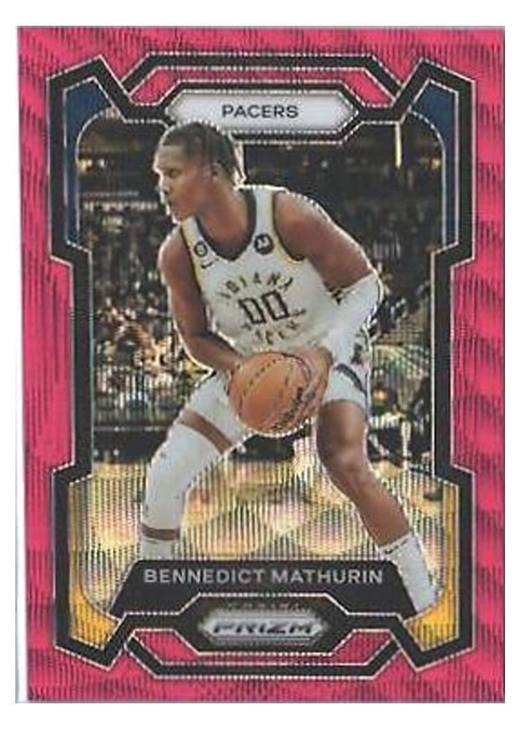 2023-24 Panini Prizm Base Set Bennedict Mathurin #14 card