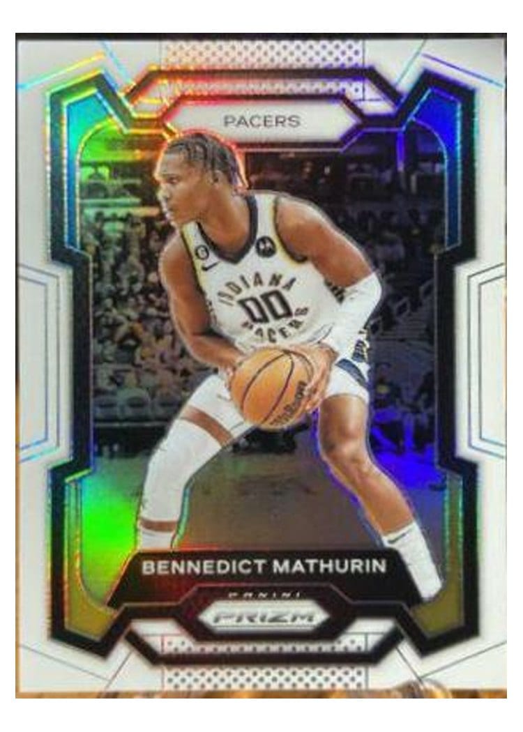 2023-24 Panini Prizm Base Set Bennedict Mathurin #14 card