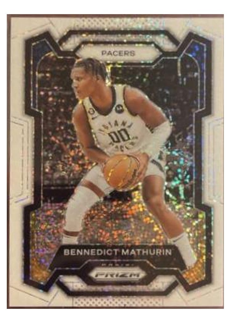 2023-24 Panini Prizm Base Set Bennedict Mathurin #14 card