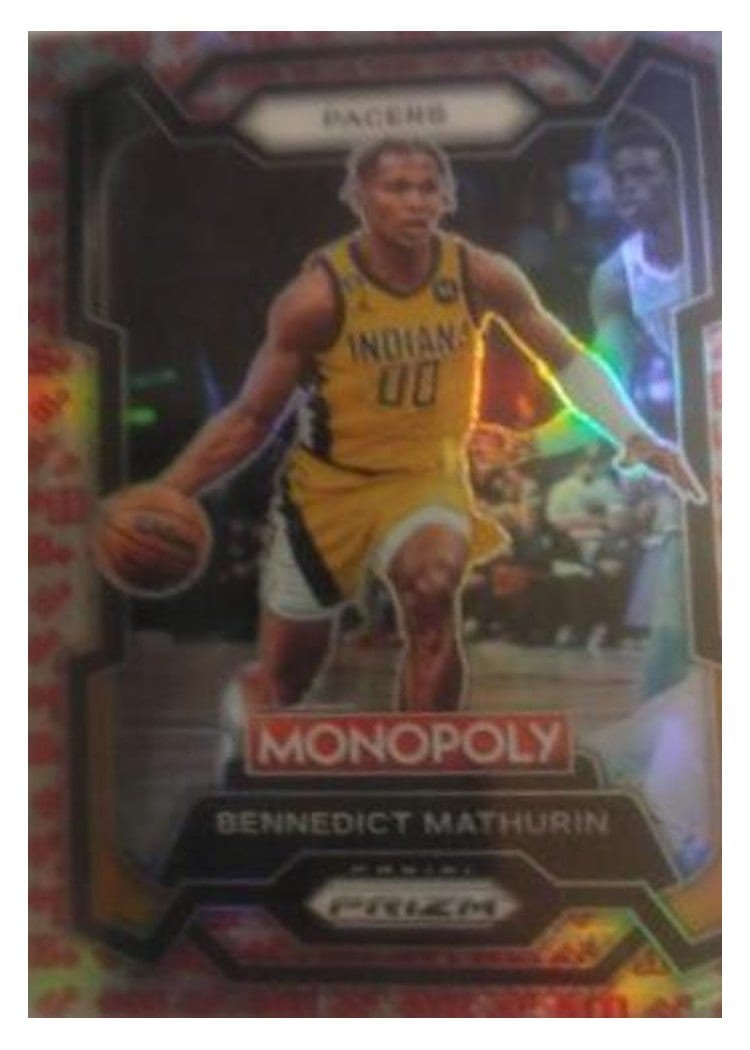 2023-24 Panini Prizm Monopoly Base Set Bennedict Mathurin #35 card