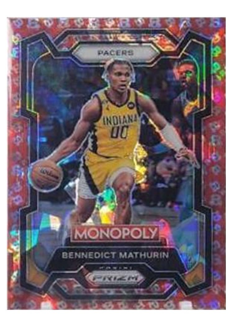 2023-24 Panini Prizm Monopoly Base Set Bennedict Mathurin #35 card