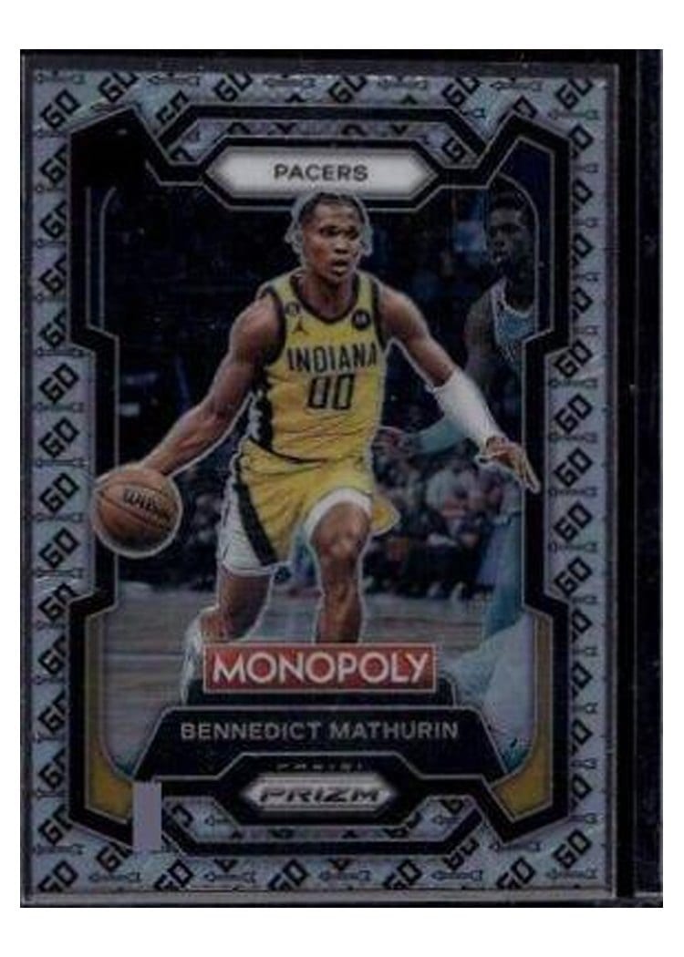2023-24 Panini Prizm Monopoly Base Set Bennedict Mathurin #35 card