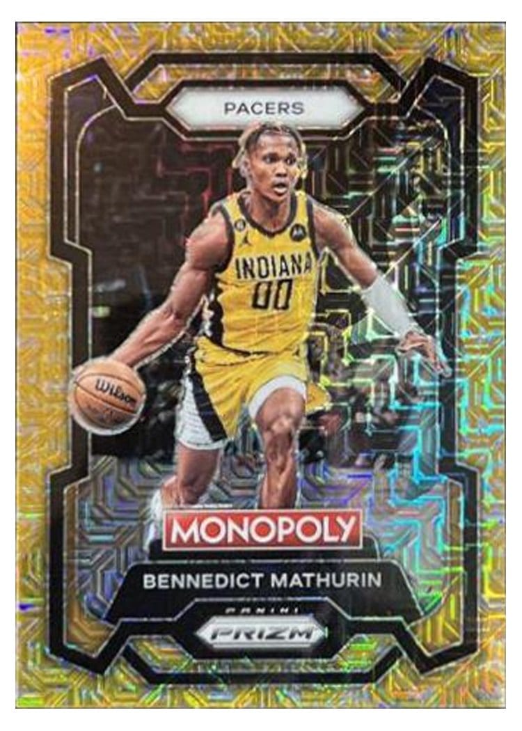 2023-24 Panini Prizm Monopoly Base Set Bennedict Mathurin #35 card