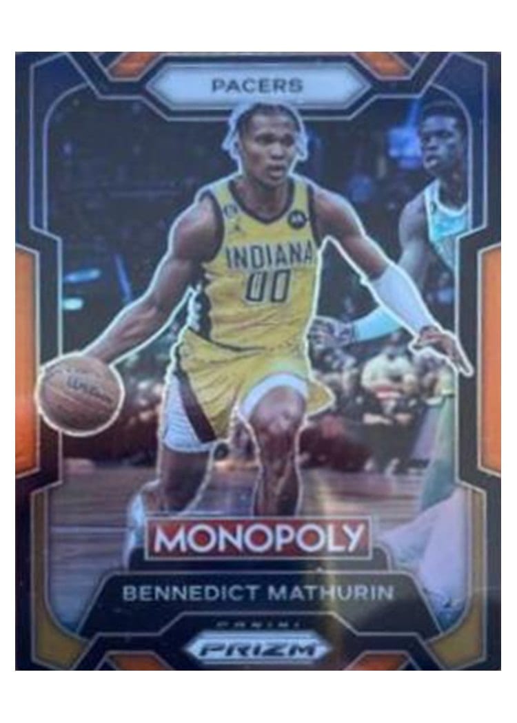 2023-24 Panini Prizm Monopoly Base Set Bennedict Mathurin #35 card