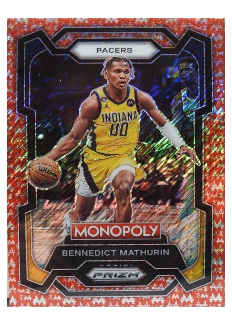 2023-24 Panini Prizm Monopoly Base Set Bennedict Mathurin #35 card