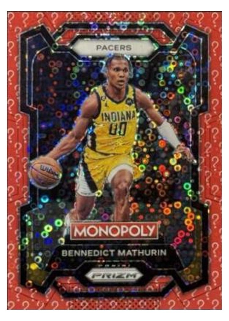 2023-24 Panini Prizm Monopoly Base Set Bennedict Mathurin #35 card