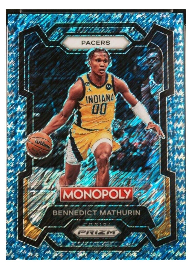 2023-24 Panini Prizm Monopoly Base Set Bennedict Mathurin #35 card
