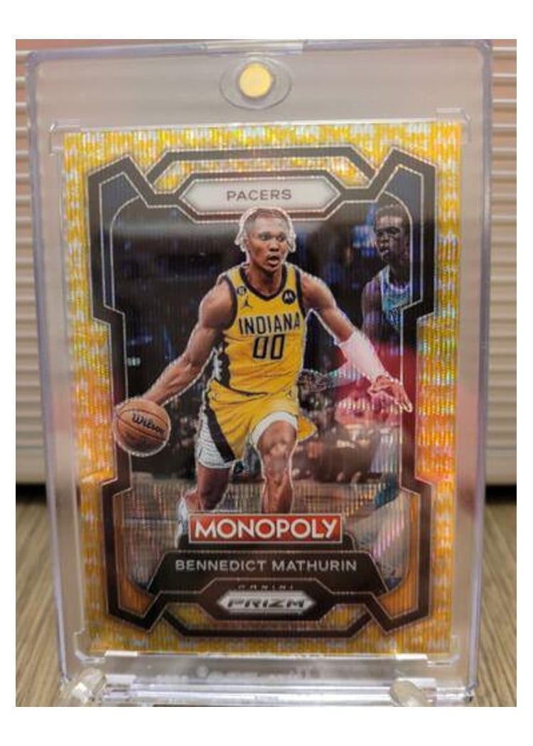 2023-24 Panini Prizm Monopoly Base Set Bennedict Mathurin #35 card