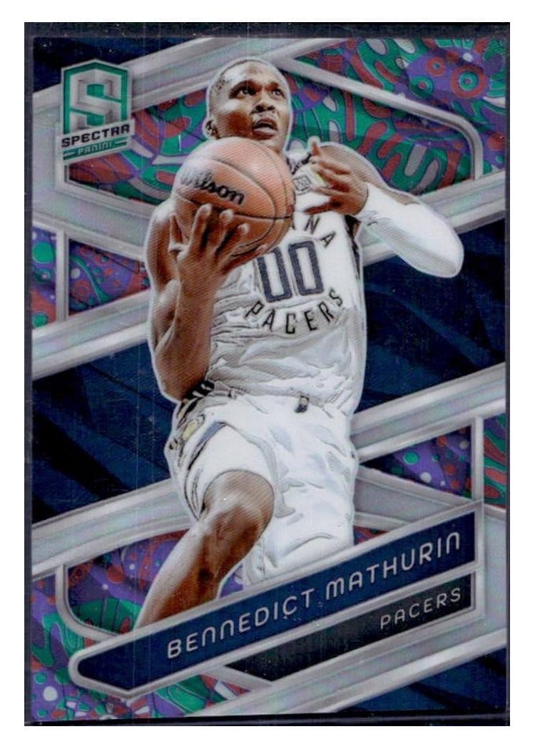 2023-24 Panini Spectra Base Set Bennedict Mathurin #123 card