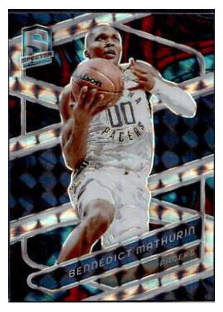 2023-24 Panini Spectra Base Set Bennedict Mathurin #123 card
