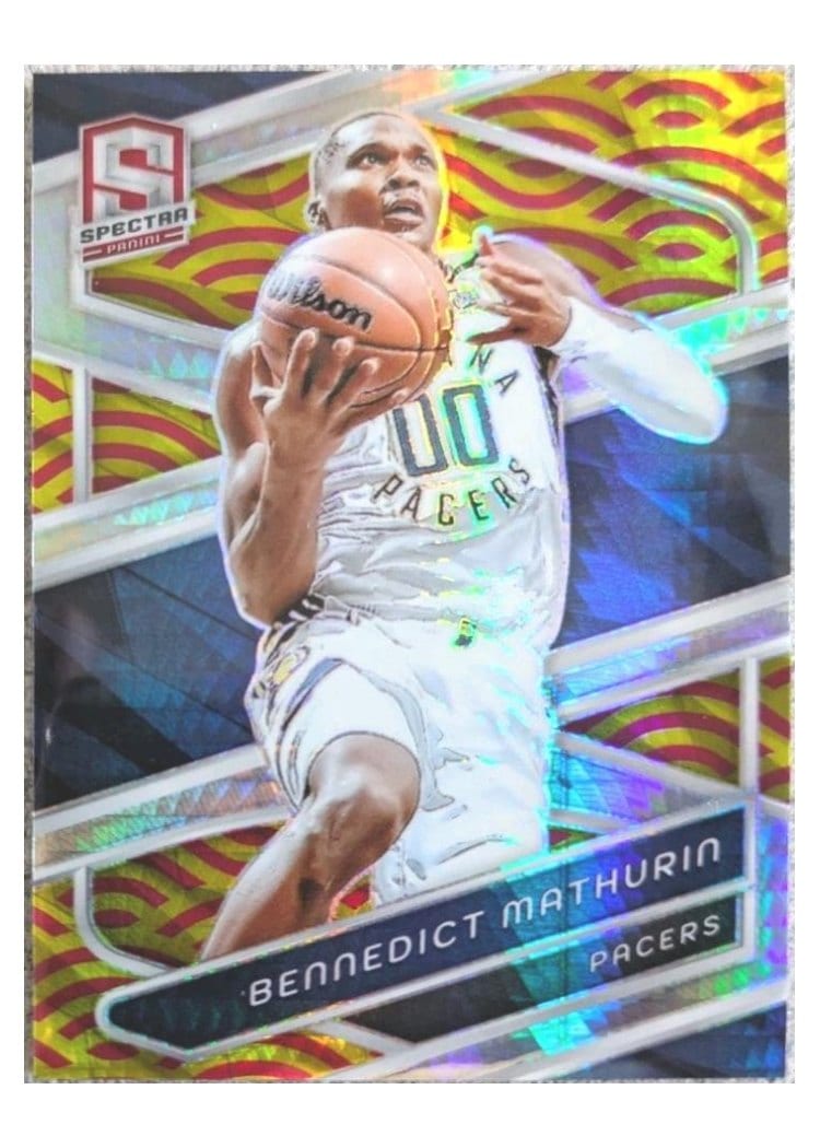2023-24 Panini Spectra Base Set Bennedict Mathurin #123 card