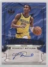 2024-25 Panini Court Kings Masterstrokes Autographs Bennedict Mathurin #MS-MAT card