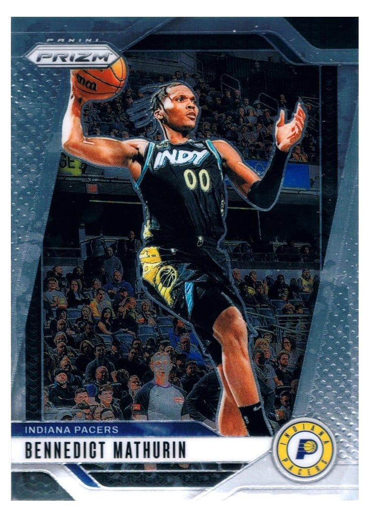 2024-25 Panini Prizm Base Set Bennedict Mathurin #40 card