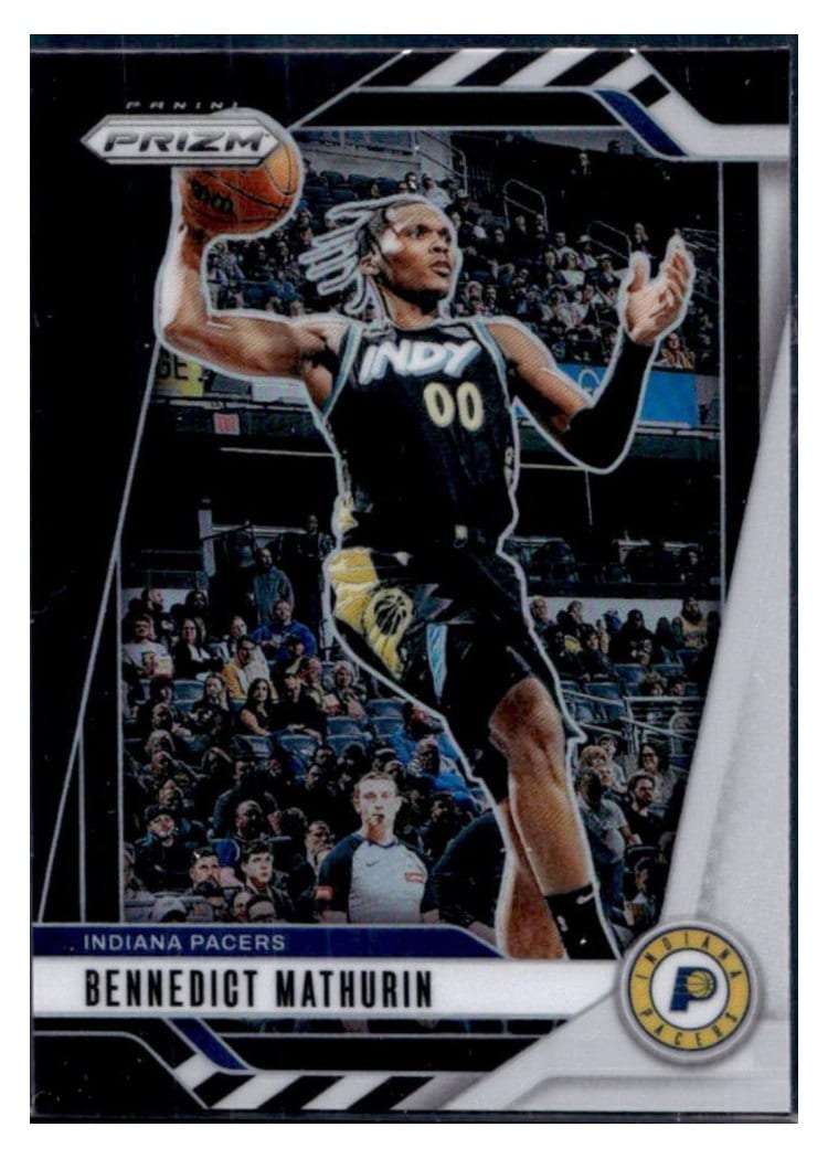 2024-25 Panini Prizm Base Set Bennedict Mathurin #40 card