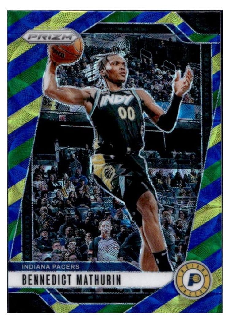 2024-25 Panini Prizm Base Set Bennedict Mathurin #40 card