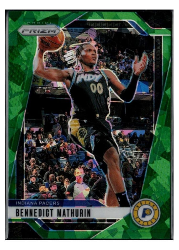 2024-25 Panini Prizm Base Set Bennedict Mathurin #40 card