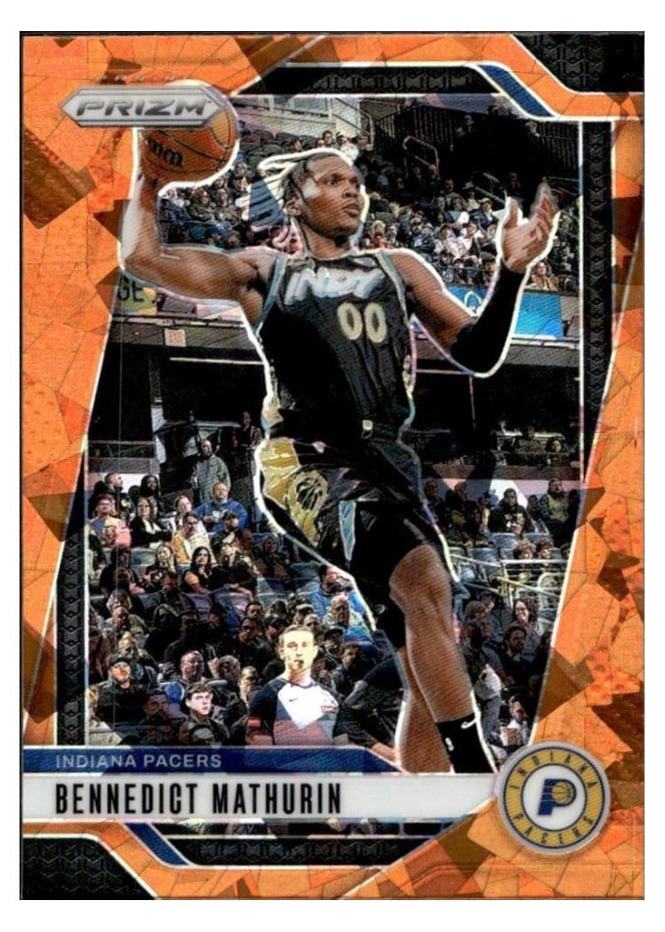 2024-25 Panini Prizm Base Set Bennedict Mathurin #40 card