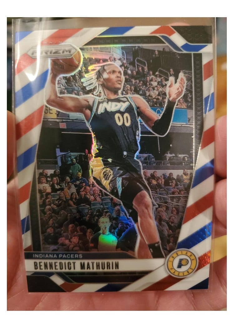 2024-25 Panini Prizm Base Set Bennedict Mathurin #40 card