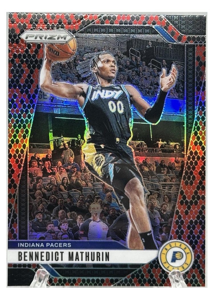 2024-25 Panini Prizm Base Set Bennedict Mathurin #40 card