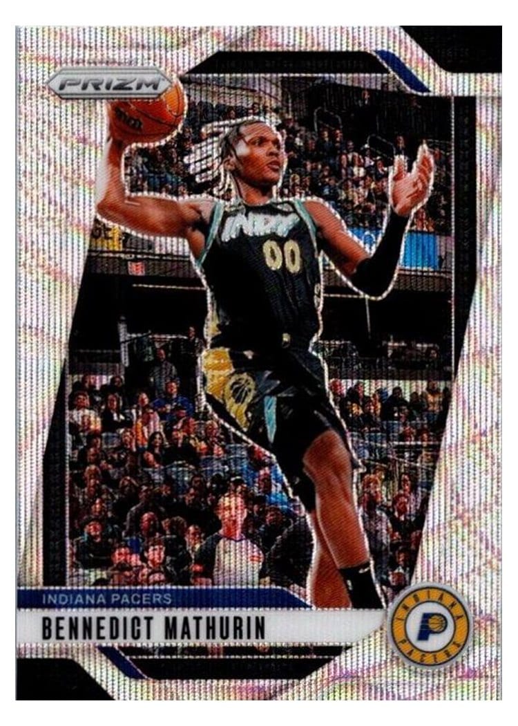 2024-25 Panini Prizm Base Set Bennedict Mathurin #40 card