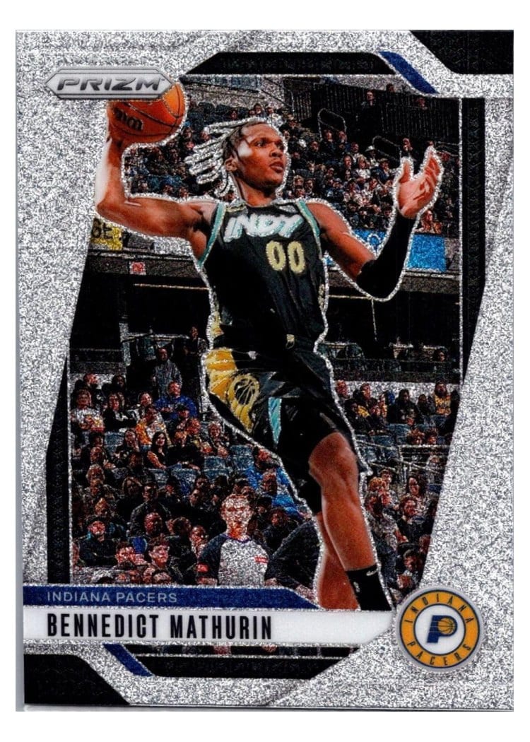 2024-25 Panini Prizm Base Set Bennedict Mathurin #40 card