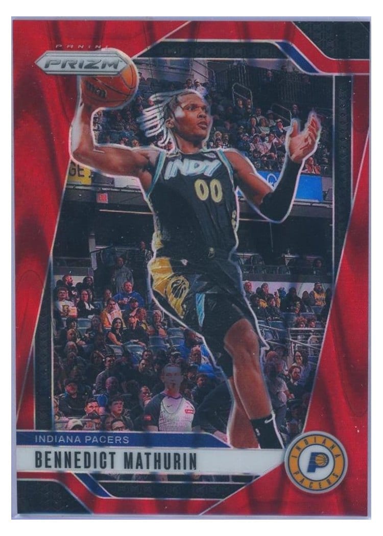 2024-25 Panini Prizm Base Set Bennedict Mathurin #40 card