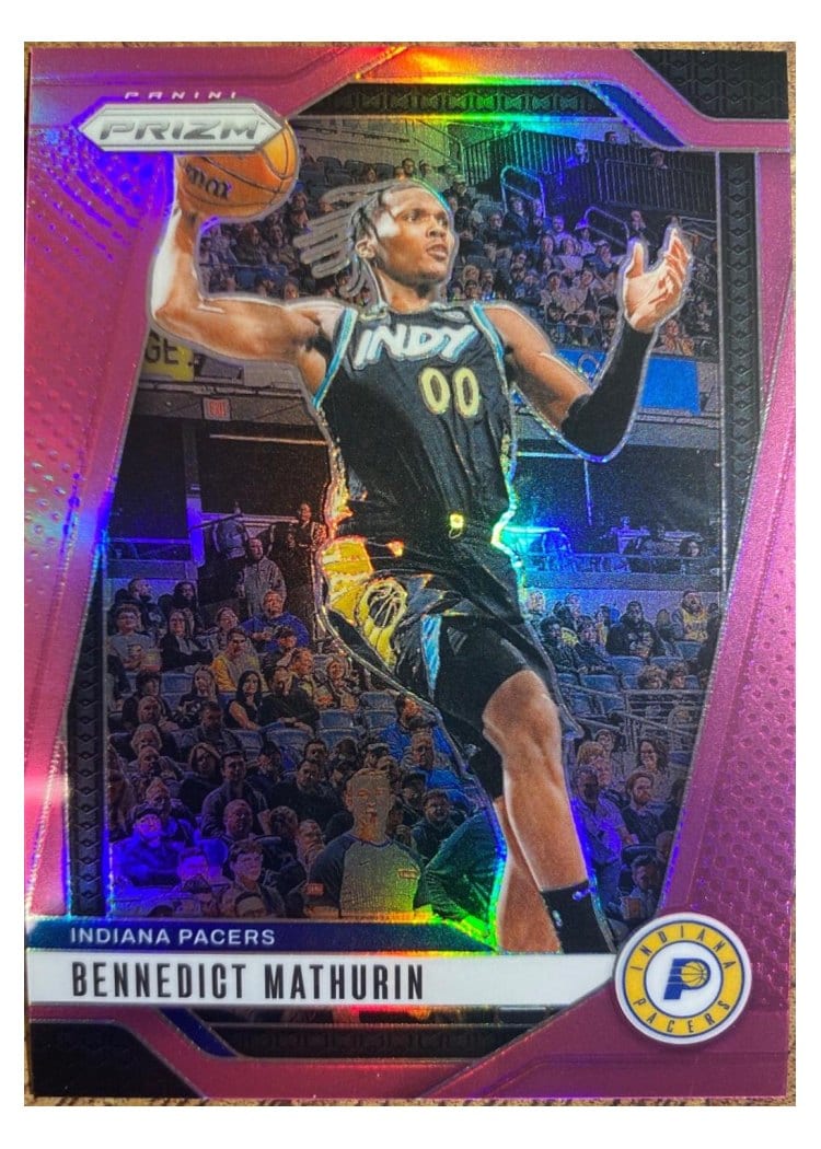2024-25 Panini Prizm Base Set Bennedict Mathurin #40 card