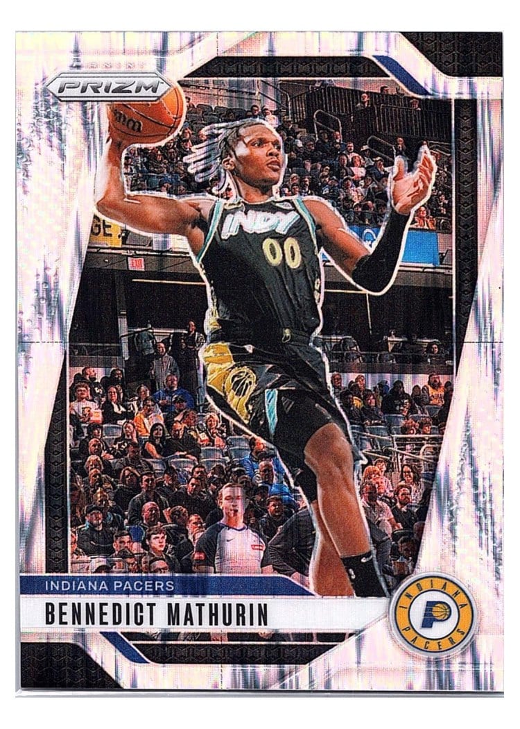 2024-25 Panini Prizm Base Set Bennedict Mathurin #40 card