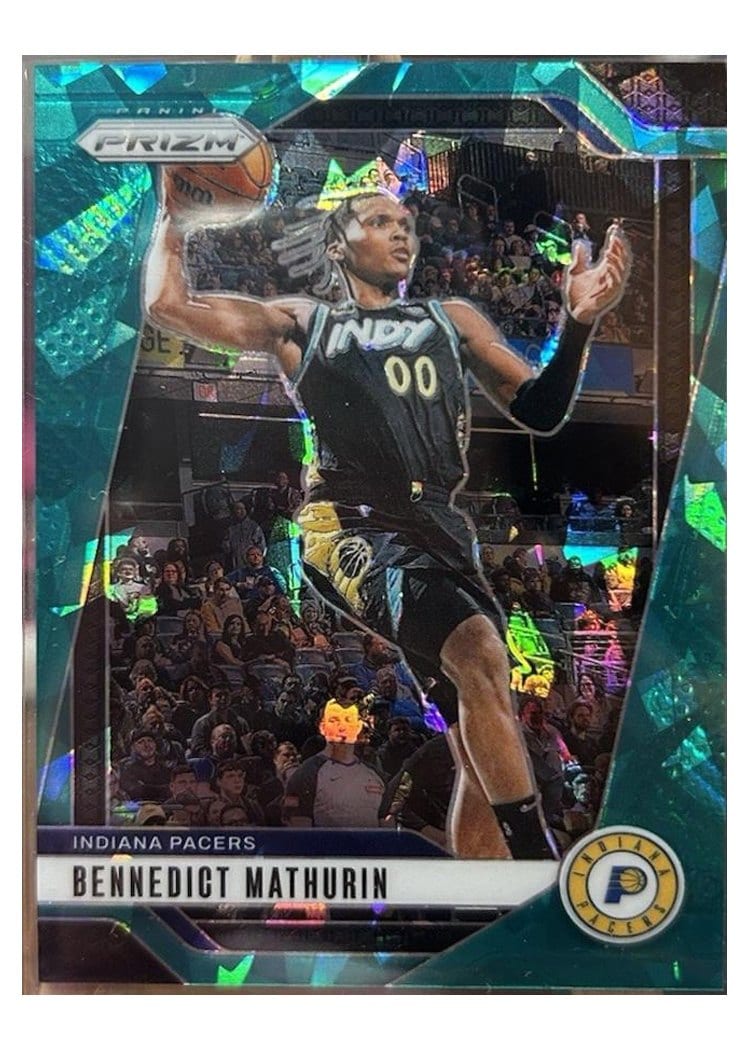2024-25 Panini Prizm Base Set Bennedict Mathurin #40 card