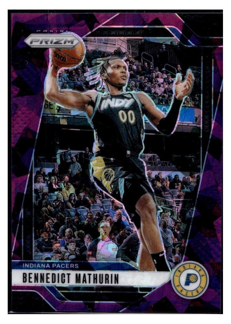 2024-25 Panini Prizm Base Set Bennedict Mathurin #40 card