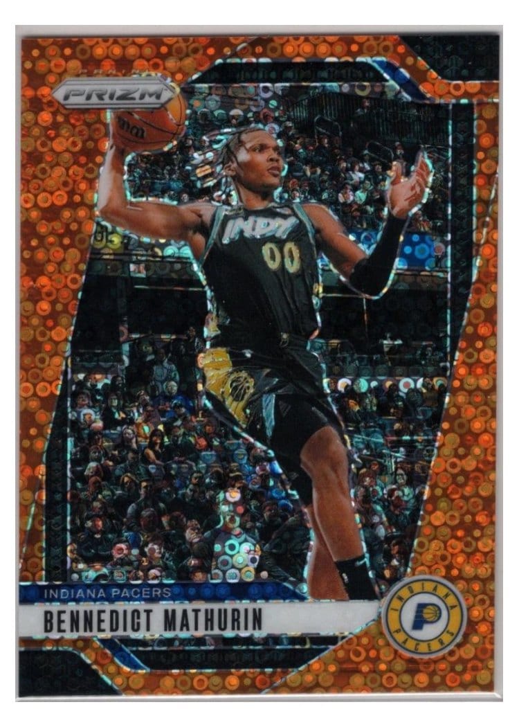 2024-25 Panini Prizm Base Set Bennedict Mathurin #40 card