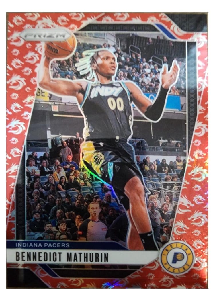 2024-25 Panini Prizm Base Set Bennedict Mathurin #40 card