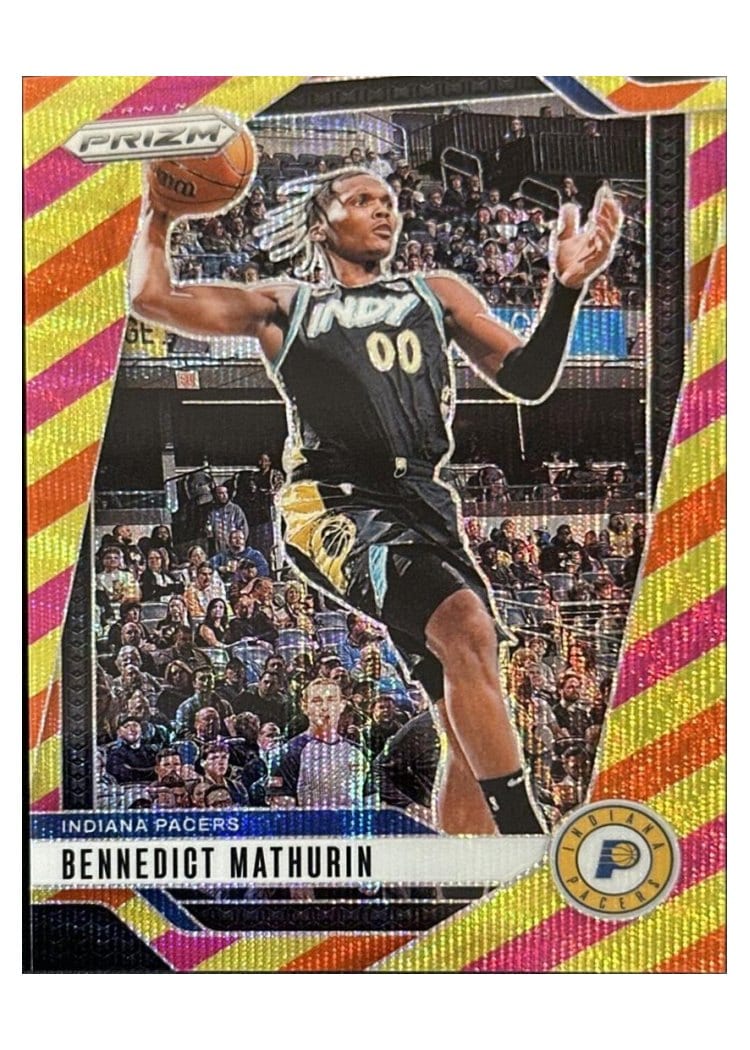 2024-25 Panini Prizm Base Set Bennedict Mathurin #40 card