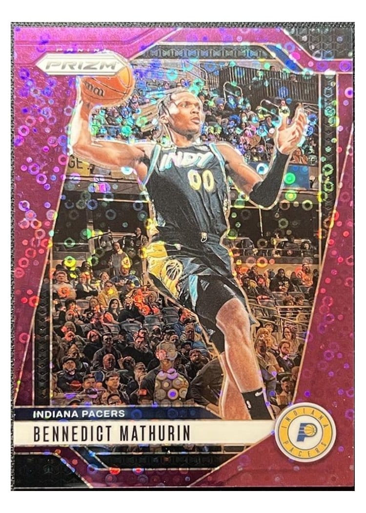 2024-25 Panini Prizm Base Set Bennedict Mathurin #40 card