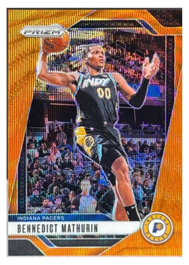 2024-25 Panini Prizm Base Set Bennedict Mathurin #40 card