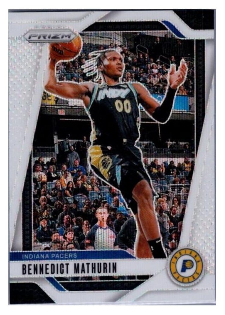 2024-25 Panini Prizm Base Set Bennedict Mathurin #40 card