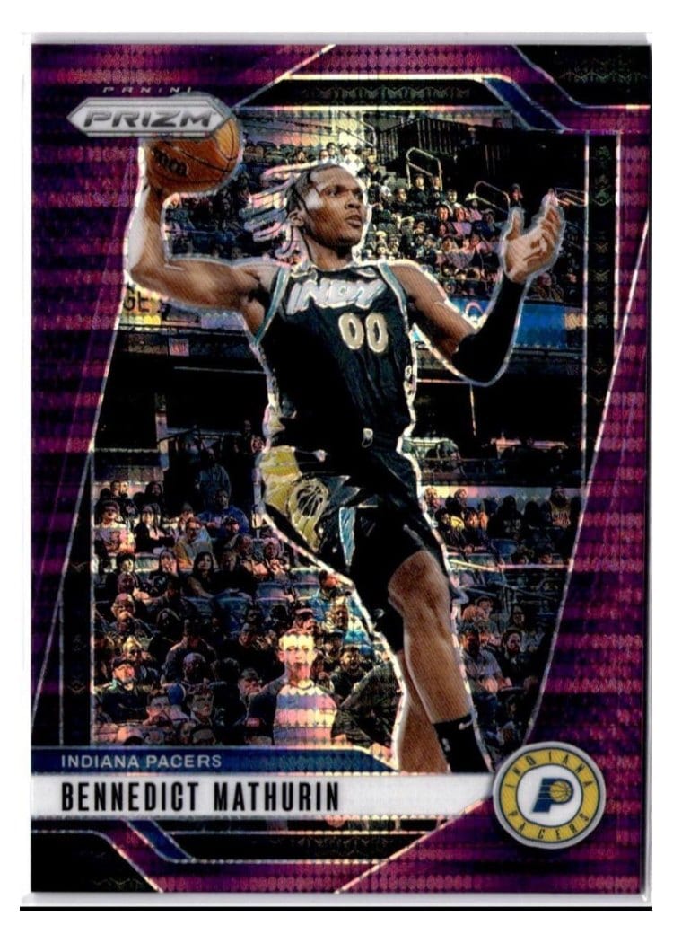 2024-25 Panini Prizm Base Set Bennedict Mathurin #40 card