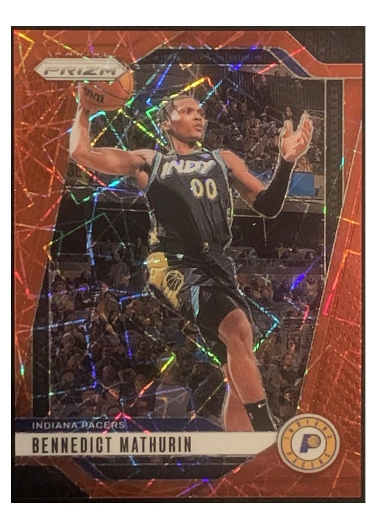 2024-25 Panini Prizm Base Set Bennedict Mathurin #40 card