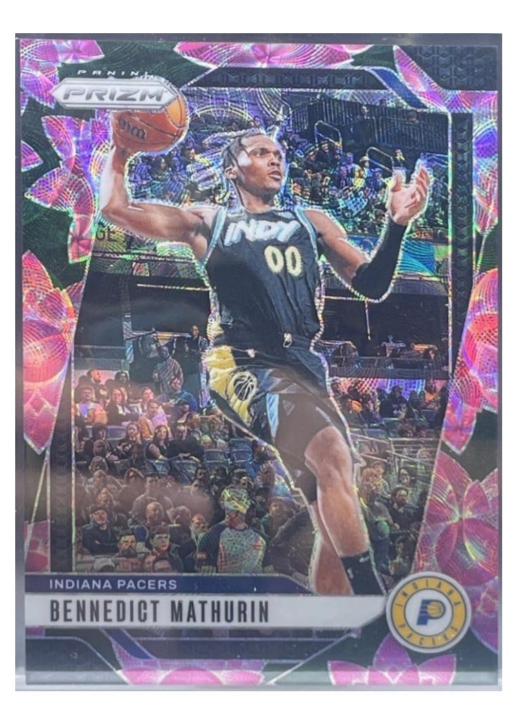 2024-25 Panini Prizm Base Set Bennedict Mathurin #40 card