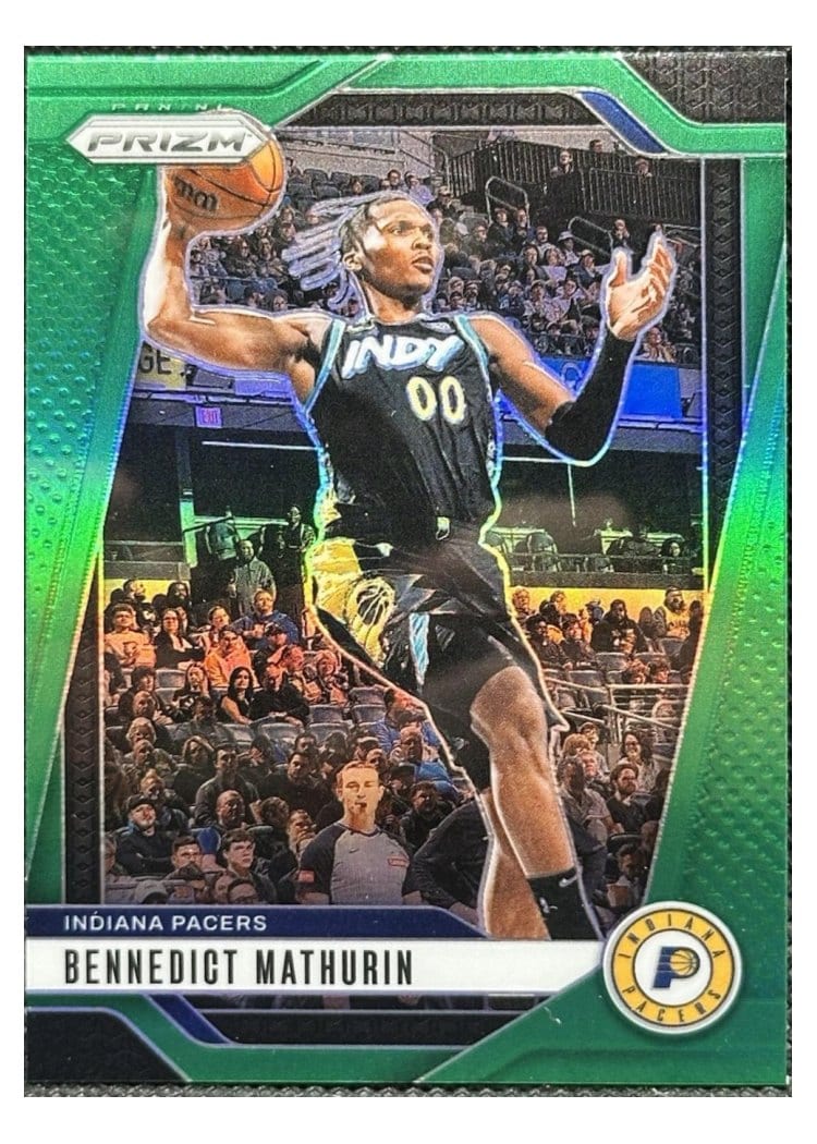 2024-25 Panini Prizm Base Set Bennedict Mathurin #40 card