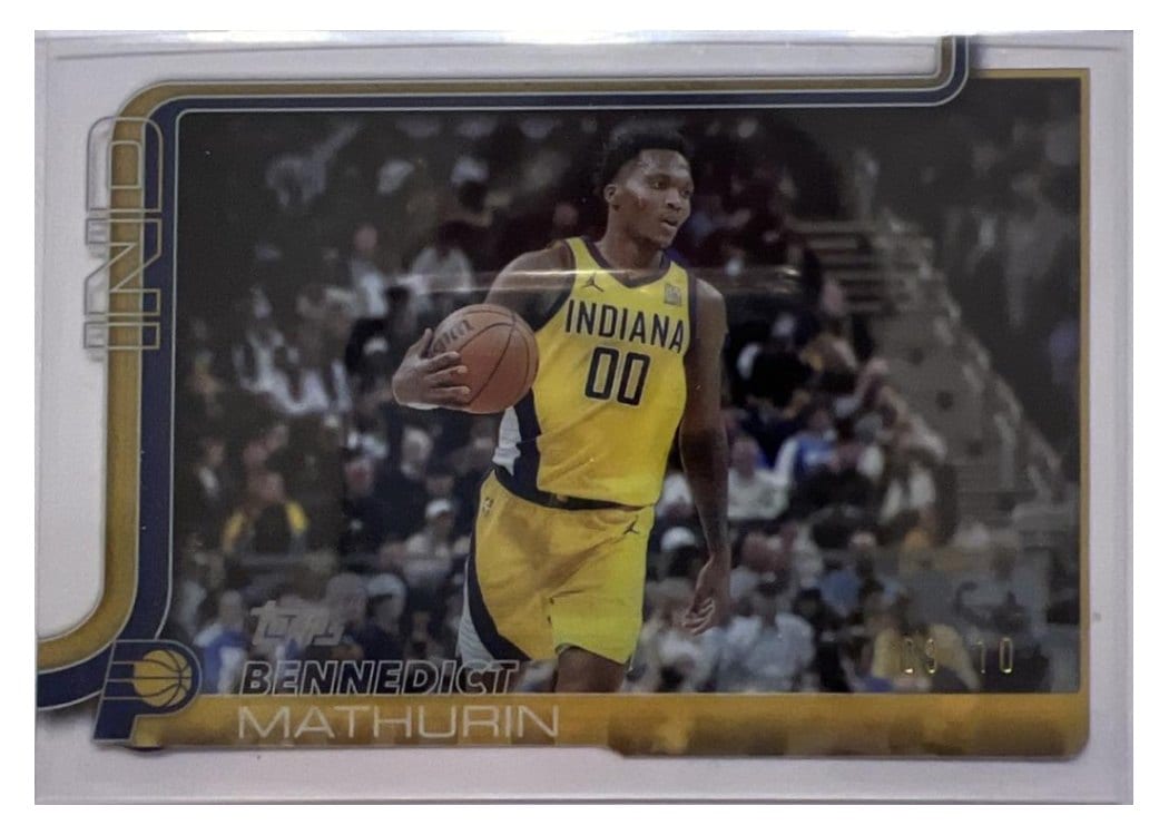 2025-26 Topps Base Set Bennedict Mathurin #48 card