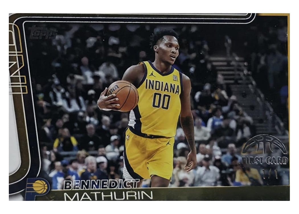 2025-26 Topps Base Set Bennedict Mathurin #48 card